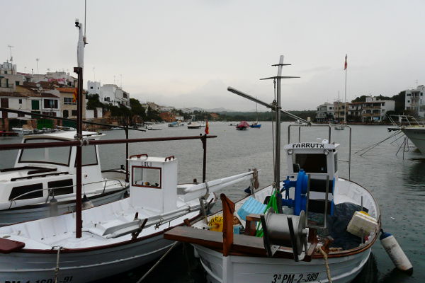 Regen in Porto Petro